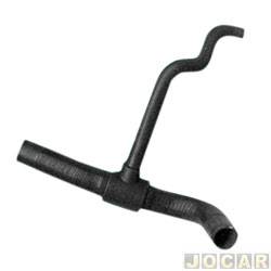 Mangueira do radiador - Jahu - <b>Fiat Fiorino Pick-up Working 1.5 mpi de 1996 at 1999</b> - Fiorino 1.5 1996 at 2004 - inferior - cada (unidade) - 15956-5