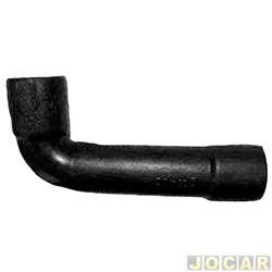 Mangueira do respiro do leo - Jahu - <b>Fiat Uno Furgo 1.3 8V Fire Flex 2P de 2006 at 2013</b> - Uno/Fiorino 1.3 2003 at 2013 - cada (unidade) - 21905-4