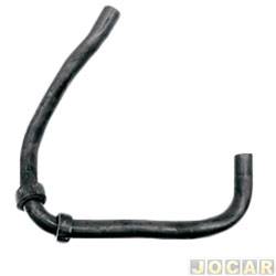 Mangueira do respiro do leo - Jahu - <b>Fiat Fiorino Pick-up LX 1.6 mpi de 1994 at 1997</b> - Fiorino 1.6 1989 at 1997 - cada (unidade) - 21956-6