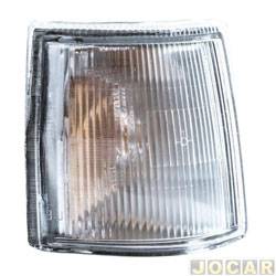 Lanterna dianteira principal - NBS ou IPV - <b>Fiat Fiorino Pick-up LX 1.6 mpi de 1994 at 1997</b> - Uno 1991 at 2004 - Fiorino 1991 at 2004 - encaixe Arteb - branca - lado do passageiro - cada (unidade) - 560080