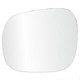Lente do retrovisor com base - Blawer - Fiorino 2013 em diante - Partner Rapid 2022 em diante - lado do motorista - cada (unidade) - 97143