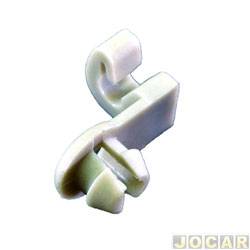 Trava maaneta da porta - <b>Fiat Fiorino Pick-up Working 1.5 mpi de 1996 at 1999</b> - Uno/Elba/Prmio/Fiorino 1984 at 2004 - Doblo - presilha haste - cada (unidade)