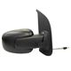 Retrovisor externo - importado - Fiat Uno Ciao 1.0 8V EVO Flex 4P de 2021 at 2021 - Uno 2014 at 2021 - com controle manual - texturizado - preto - lado do passageiro - cada (unidade) - 26870