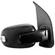 Retrovisor externo - importado - Fiat Uno Ciao 1.0 8V EVO Flex 4P de 2021 at 2021 - Uno 2014 at 2021 - eltrico - com lanterna e Tilt Down - preto - lado do passageiro - cada (unidade) - 28716