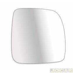 Lente do retrovisor com base - Troque Fcil - Fiorino 2012 at 2013 - lado do passageiro - cada (unidade) - 6579C