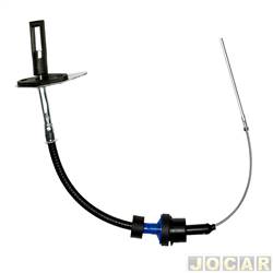 Cabo de embreagem - Fnia - <b>Fiat Uno Sporting 1.4 8V EVO Dualogic Plus Flex 4P de 2014 at 2016</b> - Uno 2014 at 2021 - Mobi 2016 em diante - 730mm - cada (unidade) - 81-292