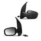 Retrovisor externo - SPJ - Fiat Uno Way 1.4 8V EVO Flex 4P de 2010 at 2014 - Uno 2011 at 2014 - com controle manual - 4 portas - preto - lado do motorista - cada (unidade) - 35393