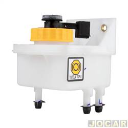 Reservatrio do leo de freio - alternativo - Marvini - <b>Fiat Strada Cabine Simples Hard Working 1.4 8V Flex 2P de 2016 at 2020</b> - Uno 2010 at 2021 - Palio 2009 em diante - 3 bicos - cada (unidade) - M-560