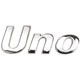 Letreiro - alternativo - Uno 1984 at 2013 - "Uno" - cada (unidade)