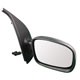 Retrovisor externo - SPJ - Fiat Uno Way 1.4 8V EVO Flex 2P de 2010 at 2013 - Uno 2010 at 2016 2 portas - com controle - texturizado - preto - lado do passageiro - cada (unidade) - EB682
