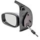 Retrovisor externo - SPJ - Fiat Uno Sporting 1.4 8V EVO Flex 2P de 2011 at 2013 - Uno 2010 at 2016 2 portas - com controle - para pintar - lado do motorista - cada (unidade) - EB769
