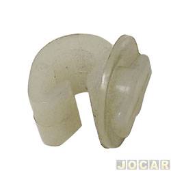 Grampo de cabos - <b>Fiat Palio Hatch EDX 1.0 mpi 2P de 1996 at 1999</b> - Palio 1996 em diante - Grampo Mangueira Oleo Freio/Esguicho/Chicote - cada (unidade)