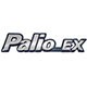 Letreiro - alternativo - Fiat Palio Hatch EX 1.0 mpi 2P de 1998 at 2000 - Palio 1998 at 2000 - "Palio EX" - cada (unidade)