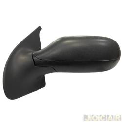 Retrovisor externo - Metagal - <b>Fiat Palio Hatch 1.8R Flex 2P de 2007 at 2010</b> - Palio 2008 at 2011 2 portas - eltrico com sensor - preto - lado do motorista - cada (unidade) - RTSE65CE