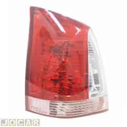 Lanterna traseira principal - importado - <b>Fiat Palio Hatch EX 1.0 8V Flex 2P de 2005 at 2007</b> - Palio hatch 2004 at 2007 - pisca branco - lado do motorista - cada (unidade) - 28885