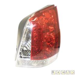Lanterna traseira principal - alternativo - Cofran - <b>Fiat Palio Hatch 1.8R Flex 4P de 2005 at 2007</b> - Palio 2004 at 2007 - pisca branco - lado do passageiro - cada (unidade) - 3524.5