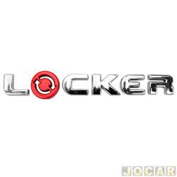 Letreiro - alternativo - <b>Fiat Palio Weekend Adventure Locker 1.8 8V Dualogic Flex de 2009 at 2010</b> - Palio weekend 2009 at 2012 - Locker - cada (unidade)