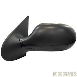 Retrovisor externo - SPJ - <b>Fiat Palio Hatch Fire Way 1.0 8V Flex 4P de 2014 at 2017</b> - Palio economy 2011 at 2014 - Palio fire 2014 at 2016 - sem controle manual - 4 portas - lado do motorista - cada (unidade) - EB-805