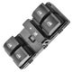 Interruptor do vidro - alternativo - Fiat Idea HLX 1.8 8V Flex de 2005 at 2010 - Palio 2004 em diante - Quadruplo - com bloqueio - cada (unidade)