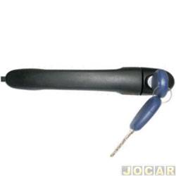 Maaneta externa da porta - <b>Fiat Palio Hatch 1.8R Flex 4P de 2005 at 2007</b> - Palio 2004 at 2008  - com chave alojamento para transponder  - lado do passageiro - cada (unidade)