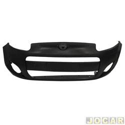 Para-choque dianteiro - importado - <b>Fiat Palio Hatch Sporting 1.6 16V Dualogic Flex 4P de 2011 at 2013</b> - Palio 2012 at 2017 - para pintar - cada (unidade) - ZN1414684