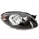 Farol principal - importado - Palio Sporting 2012 at 2017 - H7/H1 - mascara preta - lado do passageiro - cada (unidade) - ZN1414664