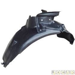Para-barro do para-lama dianteiro - alternativo - KJ - <b>Fiat Palio Hatch Sporting 1.6 16V Dualogic Flex 4P de 2011 at 2013</b> - Palio hatch 2012 em diante - lado do passageiro - cada (unidade) - J-60824