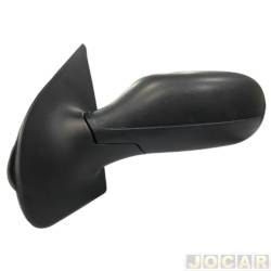 Retrovisor externo - SPJ - Fiat Palio Hatch 1.8R Flex 4P de 2007 at 2010 - Palio/Weekend 2008 at 2011 - Siena 2009 at 2012 - 4 portas - eltrico - com sensor - texturizado - lado do motorista - cada (unidade) - EB-624