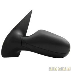 Retrovisor externo - SPJ - Fiat Palio Hatch 1.8R Flex 4P de 2007 at 2010 - Palio/Weekend 2008 at 2011 - Siena 2008 at 2012 - 4 portas - com controle - com sensor - texturizado - lado do motorista - cada (unidade) - EB-625