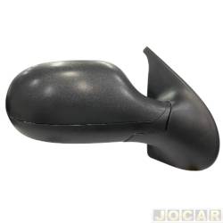 Retrovisor externo - Metagal - <b>Fiat Palio Hatch Fire 1.0 8V Flex 2P de 2014 at 2016</b> - Palio fire/Economy 2011 at 2016 2 portas - eltrico - preto - lado do passageiro - cada (unidade) - RTVE20CE