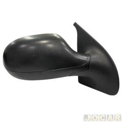 Retrovisor externo - Metagal - <b>Fiat Strada Cabine Simples Working 1.4 8V Flex 2P de 2013 at 2020</b> - Strada 2014 at 2020 - 2 e 3 portas - sem controle - lado do passageiro - cada (unidade) - RTVE28FX