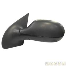Retrovisor externo - Metagal - <b>Fiat Siena EL 1.4 8V Flex de 2013 at 2016</b> - Palio Weekend 2013 at 2020 - Siena 2013 at 2016 - sem controle - lado do motorista - cada (unidade) - RTVE35FX