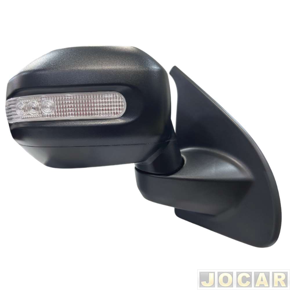 Retrovisor externo - Metagal - Strada Adventure 2014 até 2020 - elétrico - com pisca - preto - lado do passageiro - cada (unidade) - RTXE50CE