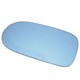 Lente do retrovisor sem base - Flabeg (Refil) - Fiat Palio Hatch 1.5 mpi 4P lcool de 2002 at 2003 - Palio 2001 at 2011 - Siena/Strada 2001 at 2007 - Uno 2005 at 2010 (mod. ant.) - azul - lado do motorista - cada (unidade) - 1215