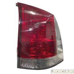 Lanterna traseira principal - alternativo - HT Lanternas - <b>Fiat Palio Hatch Fire Way 1.0 8V Flex 4P de 2014 at 2017</b> - Palio economy 2011 at 2017 - pisca fum - lado do motorista - cada (unidade) - 20605