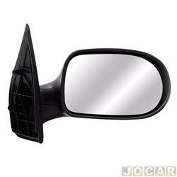 Retrovisor externo - alternativo - Retrovex - Fiat Palio Weekend Attractive 1.4 8V Flex de 2012 at 2020 - Palio Weekend 2013 at 2020 - Siena 2013 at 2016 - 4 portas - sem controle - lado do passageiro - cada (unidade) - RX4524