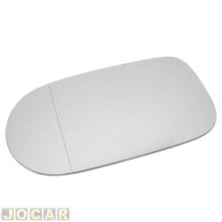 Lente do retrovisor sem base - Flabeg (Refil) - <b>Fiat Palio Hatch ELX 1.0 8V Flex 4P de 2007 at 2011</b> - Palio 2001 at 2011 - Siena/Strada 2001 at 2007 - Uno 2005 at 2010 (mod. ant.)- asfrico - prata - lado do motorista - cada (unidade) - 1213 ASF