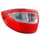 Lanterna traseira principal - TYC - Fiat Strada Cabine Simples Working 1.4 8V Flex 2P de 2013 at 2020 - Strada 2014 at 2020 - lado do motorista - cada (unidade) - 25011