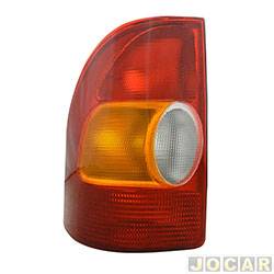 Lanterna traseira principal - importado - <b>Fiat Strada Cabine Simples Working 1.5 mpi gasolina 2P de 1998 at 2001</b> - Strada 1998 at 2001 - plastico - lado do motorista - cada (unidade) - 252712