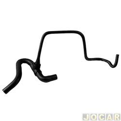 Mangueira de aquecimento - Jahu - <b>Fiat Palio Hatch EX 1.0 8V Flex 2P de 2005 at 2007</b> - Palio/Weekend/Siena 1.0/1.4 Fire/Flex 2005 at 2014 - entrada de gua - qualidade original - cada (unidade) - 62958-7