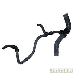 Mangueira do radiador - Jahu - <b>Fiat Palio Hatch EX 1.0 8V Flex 2P de 2005 at 2007</b> - Palio/Siena/Weekend/Strada Fire 1.0/1.3/1.4 2001 at 2016 - qualidade original - inferior - cada (unidade) - 62951-8