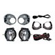 Kit de farol de milha - alternativo - Shocklight - Fiat Siena HLX Dualogic 1.8 8V Flex de 2009 at 2010 - Palio 2009 em diante - com moldura cromada - cada (unidade) - SL-090710U