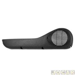 Bolsa da porta - alternativo - <b>Fiat Palio Weekend ELX 1.6 mpi de 1998 at 2000</b> - Palio 1996 at 2000 - 4 portas - preto - lado do motorista - cada (unidade)
