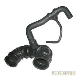 Mangueira do filtro de ar - Jahu - <b>Fiat Palio Hatch EX 1.0 mpi 16V Fire 2P de 2002 at 2003</b> - Palio/Siena/Weekend 1.0/1.3 16v 2000 at 2003 - respiro de leo - cada (unidade) - 19398-9