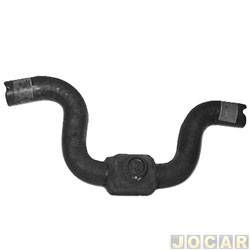 Mangueira de aquecimento - Jahu - <b>Fiat Marea Weekend HLX 2.4 mpi 20V de 2005 at 2007</b> - Palio/Siena/Marea/Brava 2000 at 2007 - interno - qualidade original - cada (unidade) - 62355-4