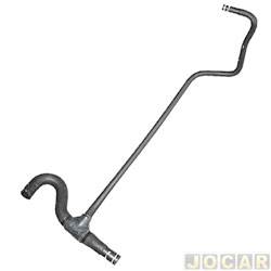 Mangueira de ar quente motor - Jahu - <b>Fiat Palio Hatch ELX 1.6 mpi 4P de 1998 at 2000</b> - Palio/Siena/Weekend/Strada 1.6 8v 1997 at 2000 - envio de ar - cada (unidade) - 19314-9