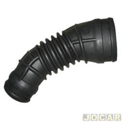 Mangueira do filtro de ar - Jahu - <b>Fiat Palio Hatch EX 1.0 mpi 16V Fire 2P de 2002 at 2003</b> - Palio/Siena/Weekend/Strada 1.0 16v/1.3 Fire 2000 at 2006 - qualidade original - cada (unidade) - 62417-9