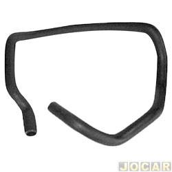 Mangueira do reservatrio radiador - Jahu - <b>Fiat Palio Hatch EX 1.0 mpi 4P de 1998 at 2000</b> - Palio/Siena/Weekend/Strada 1.0/1.5 1996 at 2000 - ligao ao coletor de admisso - cada (unidade) - 15548-2