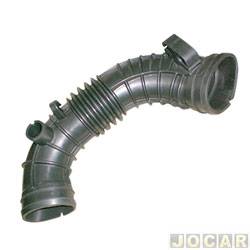 Mangueira do filtro de ar - Jahu - <b>Fiat Palio Weekend 1.5 mpi de 1997 at 1999</b> - Palio/Siena/Weekend/Strada 1.5 1996 at 2003 - sada grossa - cada (unidade) - 21064-8
