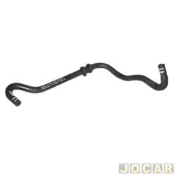 Mangueira do reservatrio radiador - Jahu - <b>Fiat Strada Cabine Simples Working 1.5 mpi gasolina 2P de 1998 at 2001</b> - Palio/Siena/Strada/Weekend 1.5 1999 at 2003 - ligao ao tubo - cada (unidade) - 19589-1